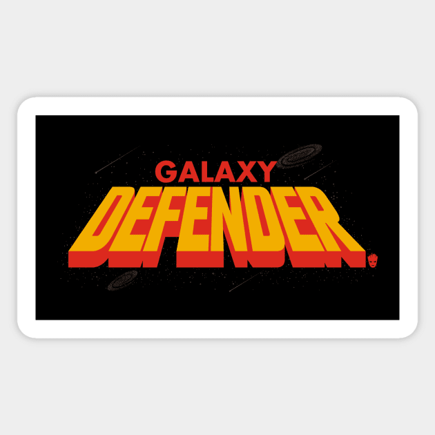 Galaxy Defender Sticker by pigboom